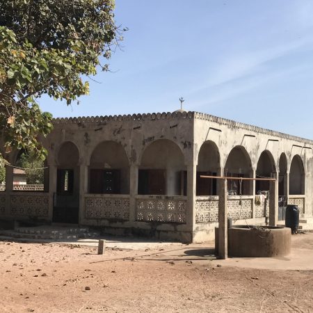 mosquée dans le quartier de Niaganane