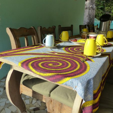 petit déjeuner à Abeukoum